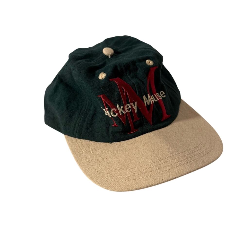 VINTAGE DISNEY embroidered 90s Mickey Mouse SnapBack cap